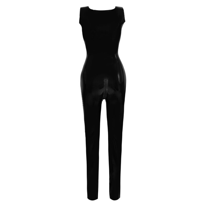 Latex Catsuit schwarz S