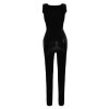 Latex Catsuit schwarz S