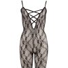 Catsuit schwarz L/XL