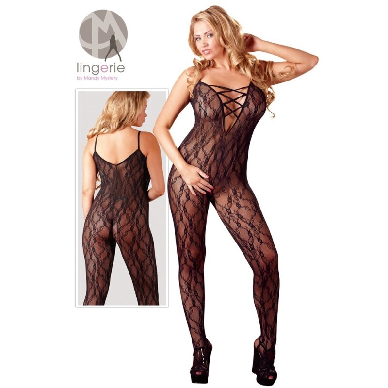 Catsuit schwarz 2XL/3XL