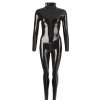 Latex Catsuit schwarz L