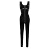 Latex Catsuit schwarz L