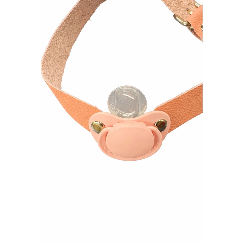 “Sweet Comfort” Leather Pacifier Gag