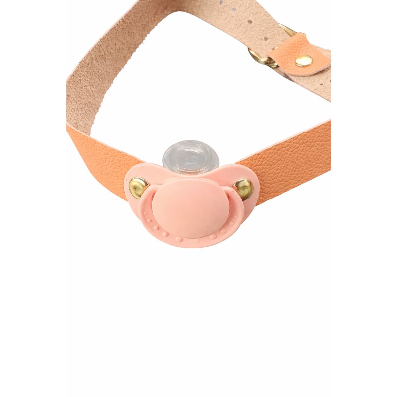 “Sweet Comfort” Leather Pacifier Gag