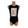 Teddy Wickelbody mit Spitze – Schwarz