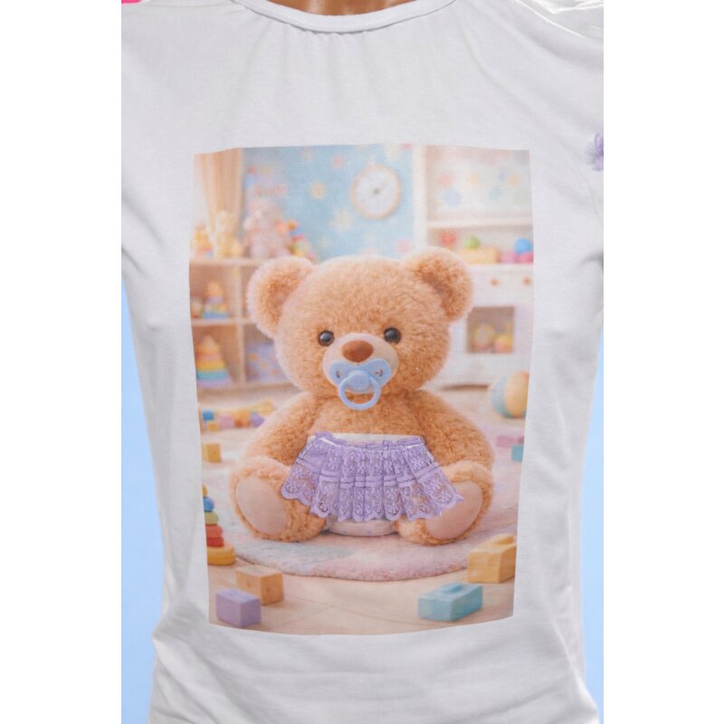 Teddy Traum Wickelbody mit Spitze