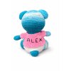 Häkel-Teddybär mit Windel – Rosa oder Blau