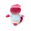 Häkel-Teddybär mit Windel – Rosa oder Blau