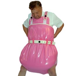 Adult baby spreader pants P Lucky disciplinary training...