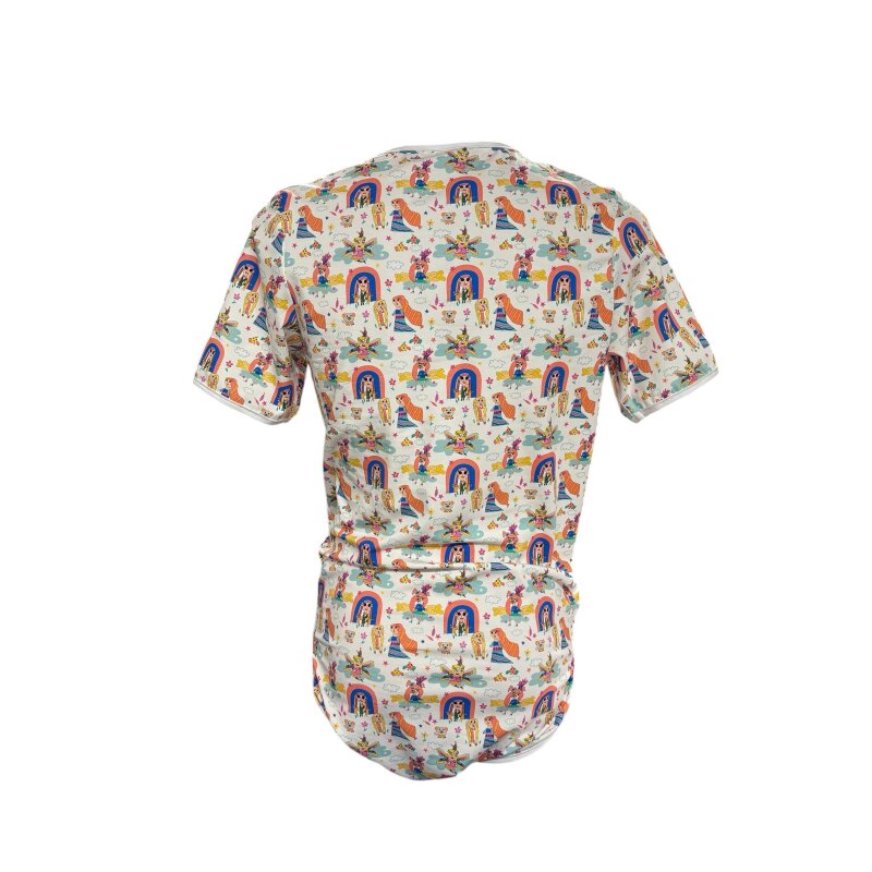 Wickelbody "Bunte Märchenwelt" – kurzarm
