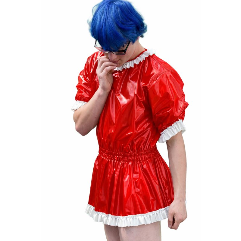 Sissy Patent Dress “Royal Shine”