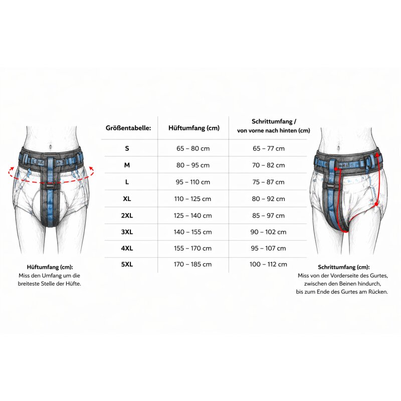 ControlFit Windelhalter – abschließbar