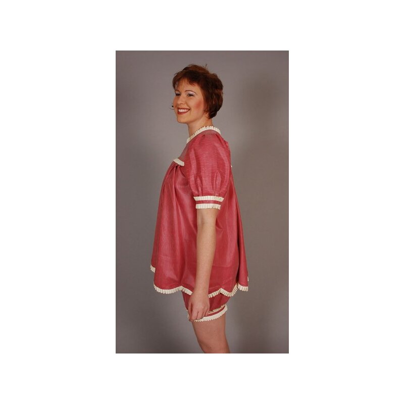 ELECTRA Latex Baby-Doll & Shorts Set