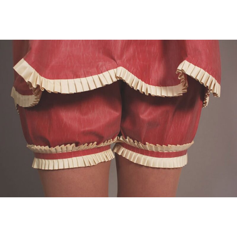 ELECTRA Latex Baby-Doll & Shorts Set