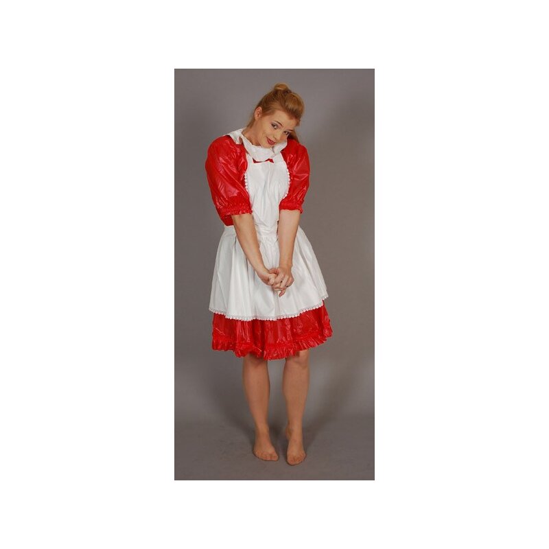 Kleid „ANNALENA“ mit Schürze & Rüschen