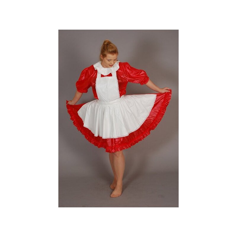 Kleid „ANNALENA“ mit Schürze & Rüschen