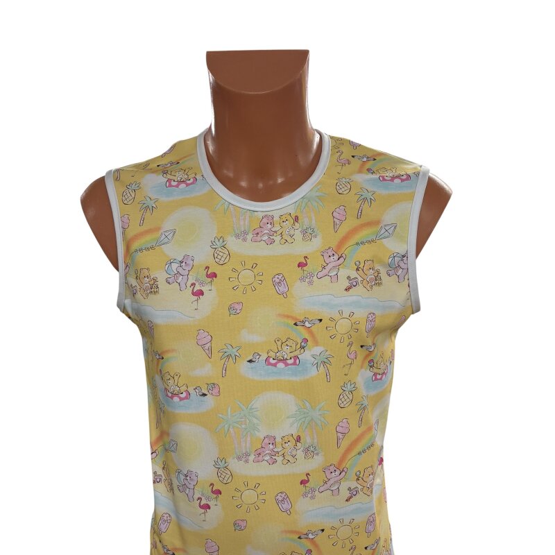 Wrap Bodysuit “Sunny Day Bears” – Sleeveless