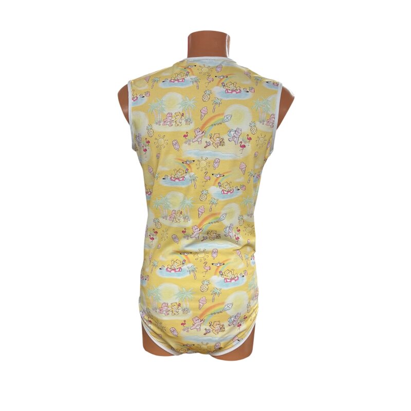 Wrap Bodysuit “Sunny Day Bears” – Sleeveless