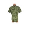 Dinosaur Wrap Bodysuit Short Sleeve Olive Green