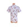 Unicorn Short Sleeve Wrap Bodysuit in Pink