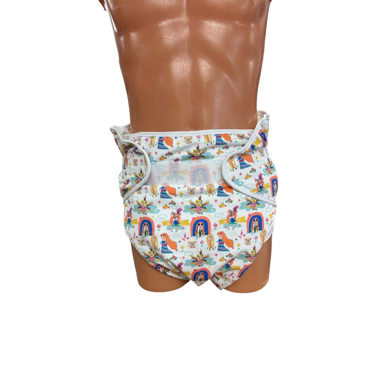 Sissy Dream Diaper “Rainbow Princess”