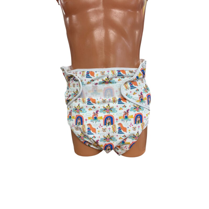 Sissy Dream Diaper “Rainbow Princess”