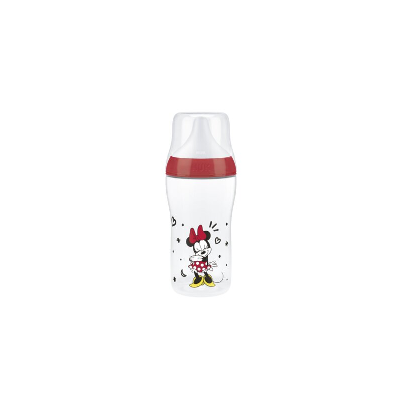 NUK Perfect Match Minnie Mouse Babyflasche 260 ml – ABDL Trinkflasche