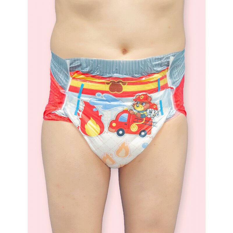 Kiddo Lil Soaker V2 – ABDL-Windel im Feuerwehr-Design