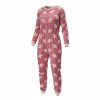 Pink Elephant Fleece Onesie