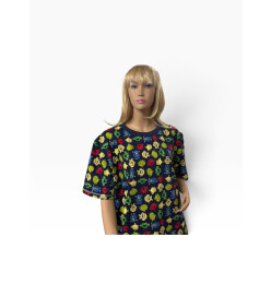 “Colorful Monster Crew” Jersey Pajama Set