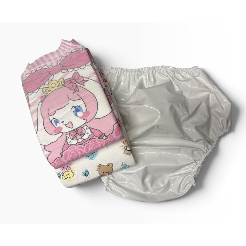 SoftClassic Wohlfühl-Bündel – 2 LittleForBig Windeln & PVC-Schlupfhose AB-145
