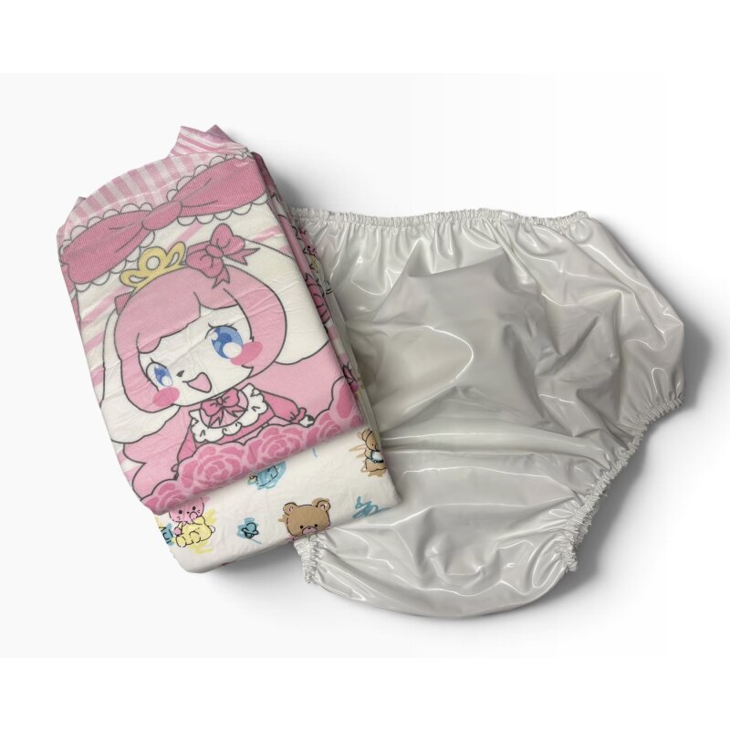 SoftClassic Wohlfühl-Bündel – 2 LittleForBig Windeln & PVC-Schlupfhose AB-145
