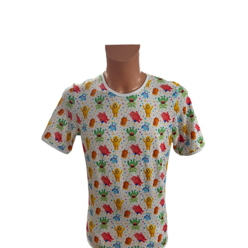 Wickelbody „Monsterfreunde“ – Kurzarm