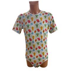Wickelbody „Monsterfreunde“ – Kurzarm