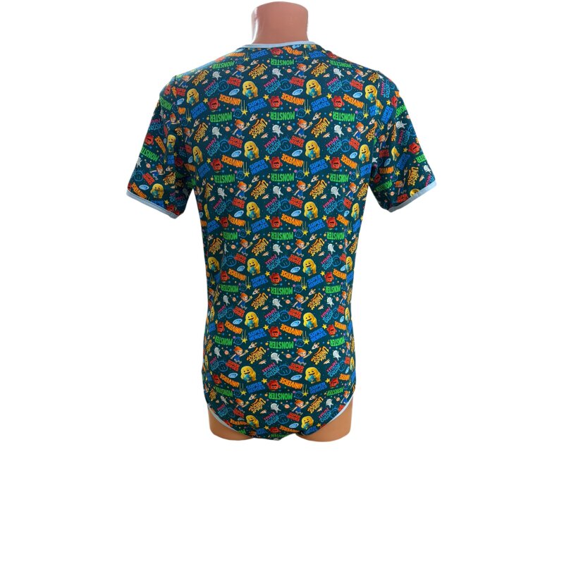 Monster Galaxy Bodysuit – Short-Sleeved