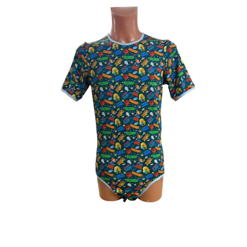 Monster Galaxy Bodysuit – Short-Sleeved