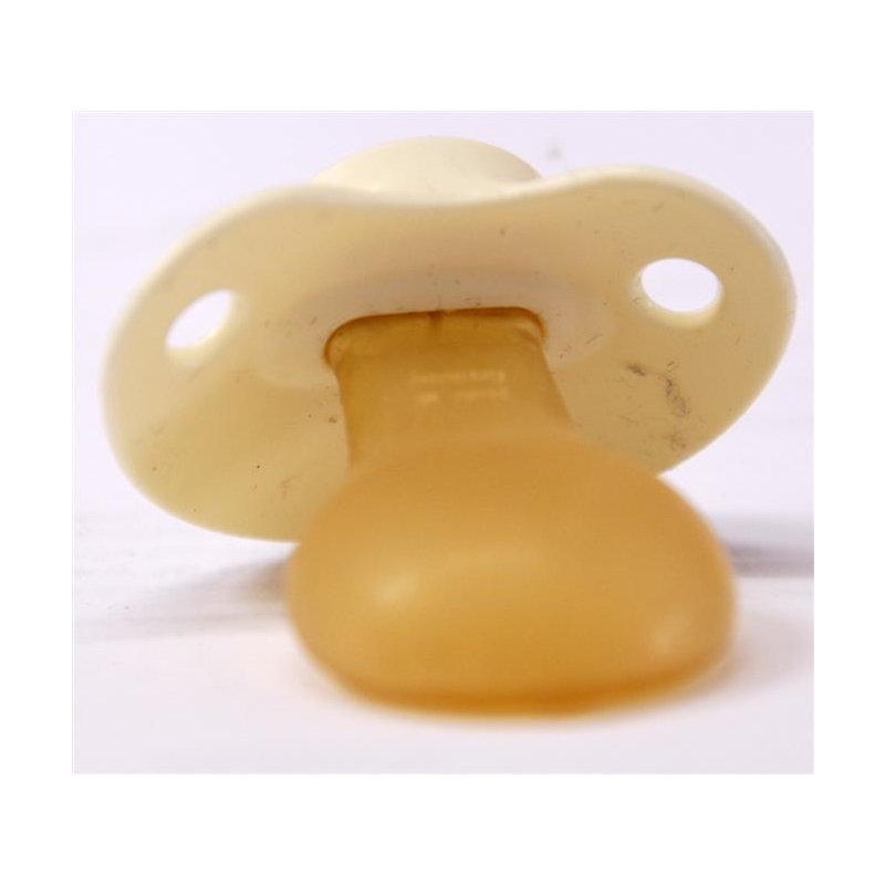 Latex Nuk Sauger aus den 80er Jahren Sauger Gr. 1 weiss