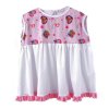 Colorful Lolita Jersy pink pendant dress with paws and puppies XXL