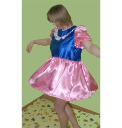 Prissy Sissy Satin Kleidchen