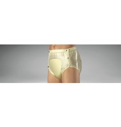Suprima 1249 PVC brief, buttoned  softgelb L