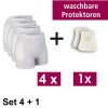 Suprima 1499 Protektor-Slip Set 6 wei&szlig; gr&ouml;sse XL