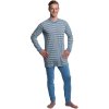 Suprima 4708 Pyjama-Overall 100% BW, lang, hellblau gr&ouml;sse S