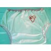 "Adult Baby" Diaper Cover with Heart Embroidery &amp; Comfort Waistband