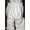 Schlupo Dungarees maxi lackstoff weiss S