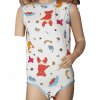 Wrap bodysuit without sleeves “Bear magic” - Only with us! L