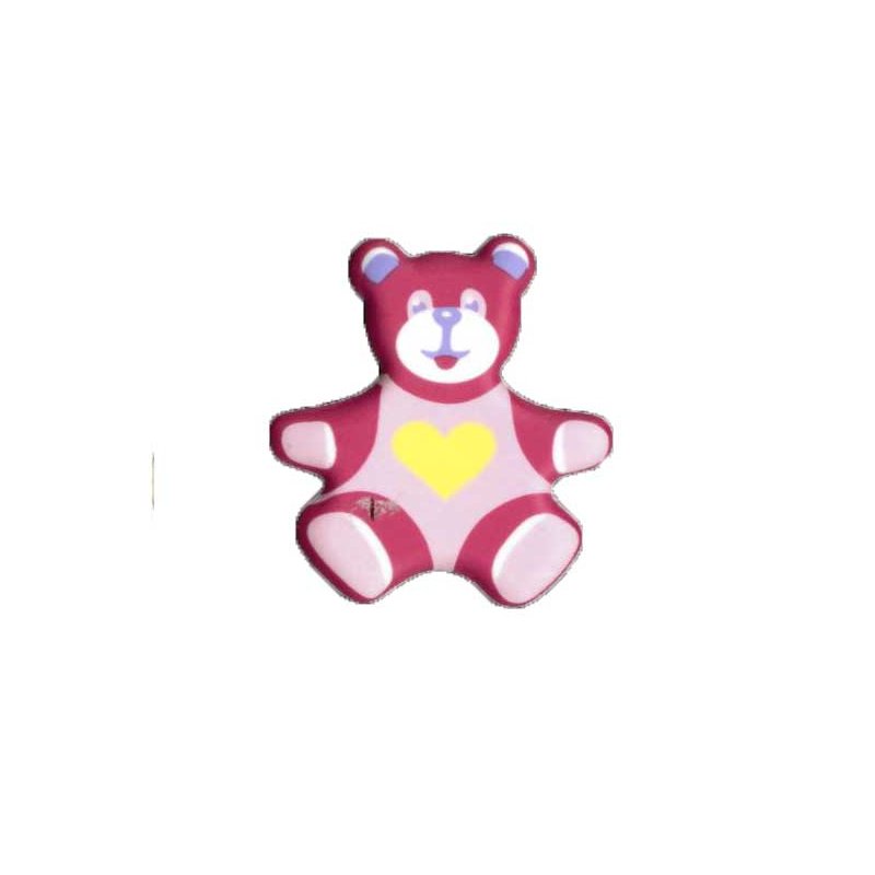 Schnuller Gr. XL NUK 5 mit sticker ligthblue teddy