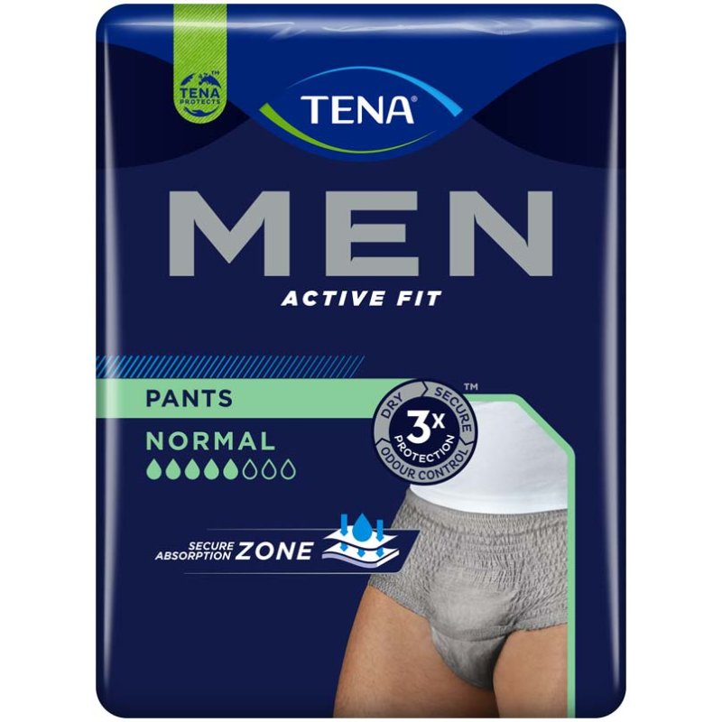 Erwachsenen Windeln Trainer, TENA Men Active Fit Pants M/L