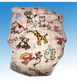 Omutsu Super Diaper pink Safari