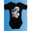 Darknes Bones T-Shirt  Windel Body für Adult baby XXL