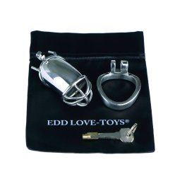 Forgo V2 Solid Penisk&auml;fig aus 304 Edelstahl 5 cm